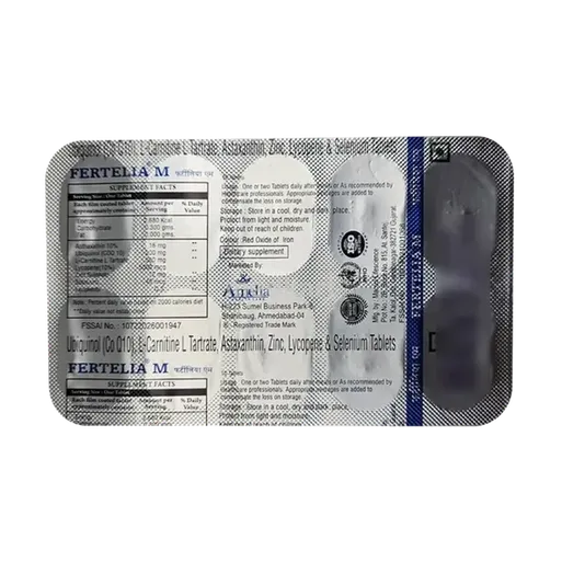 fertelia m tablet 10's